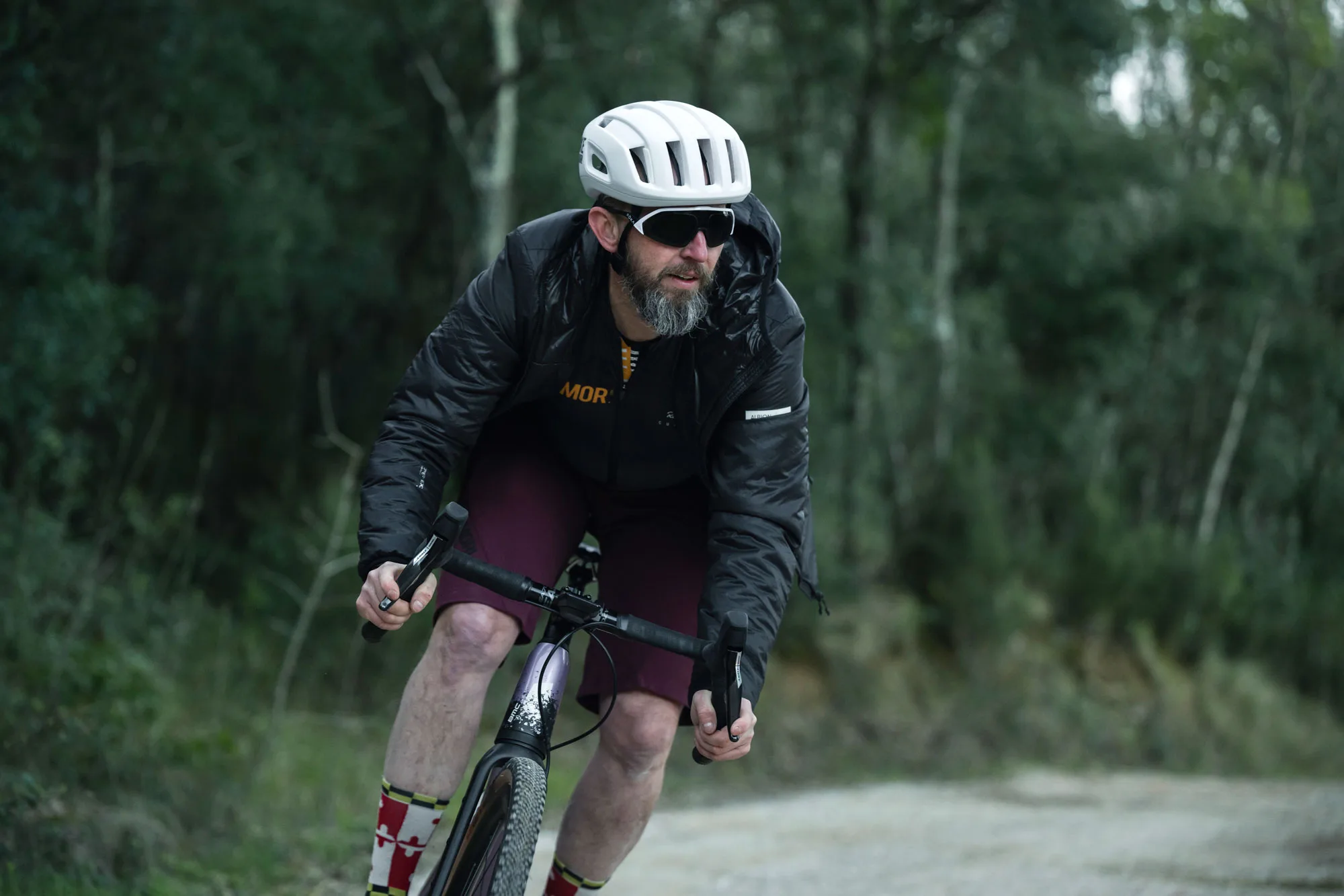 POC Cytal is the safest road bike helmet: Review, photo Road Bike Connection Spring - Rupert Fowler, gravel riding