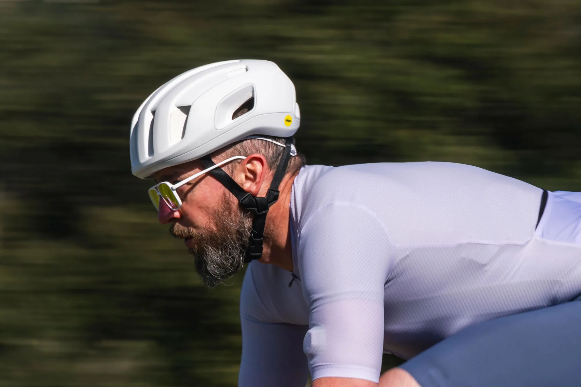 POC Cytal is the safest road bike helmet: Review, photo Road Bike Connection Spring - Rupert Fowler, riding