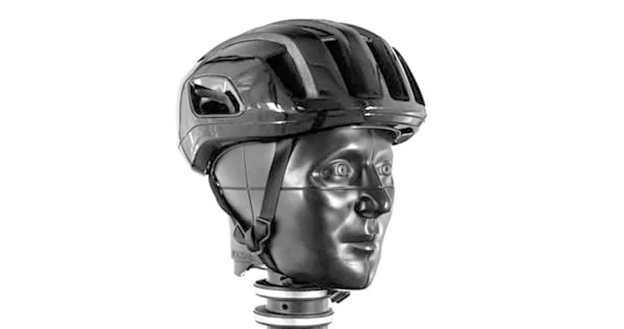 unreleased POC Cytal road bike helmet is the safest in Virginia Tech Helmet Ratings lab testing