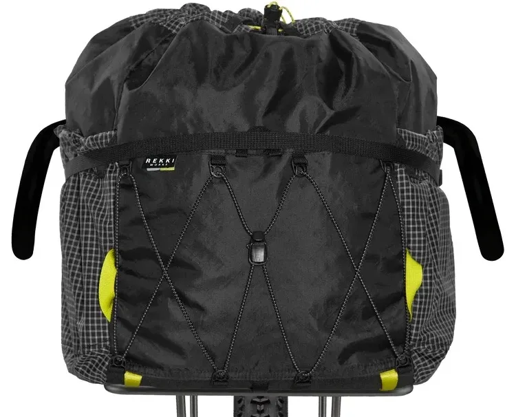 Rekki Works DX35 Bikepacking Bag 2 point compression