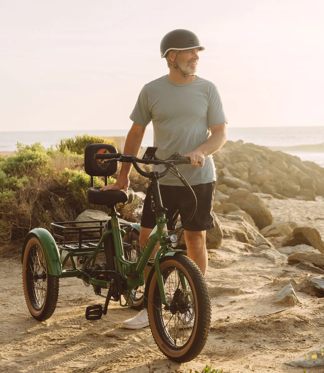 Retrospec Grateful Dead Collection, guy with trike