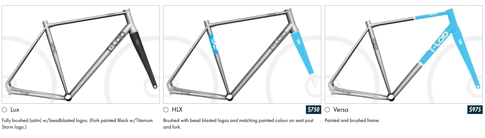 T-Lab X3 Aesthetic Design Options