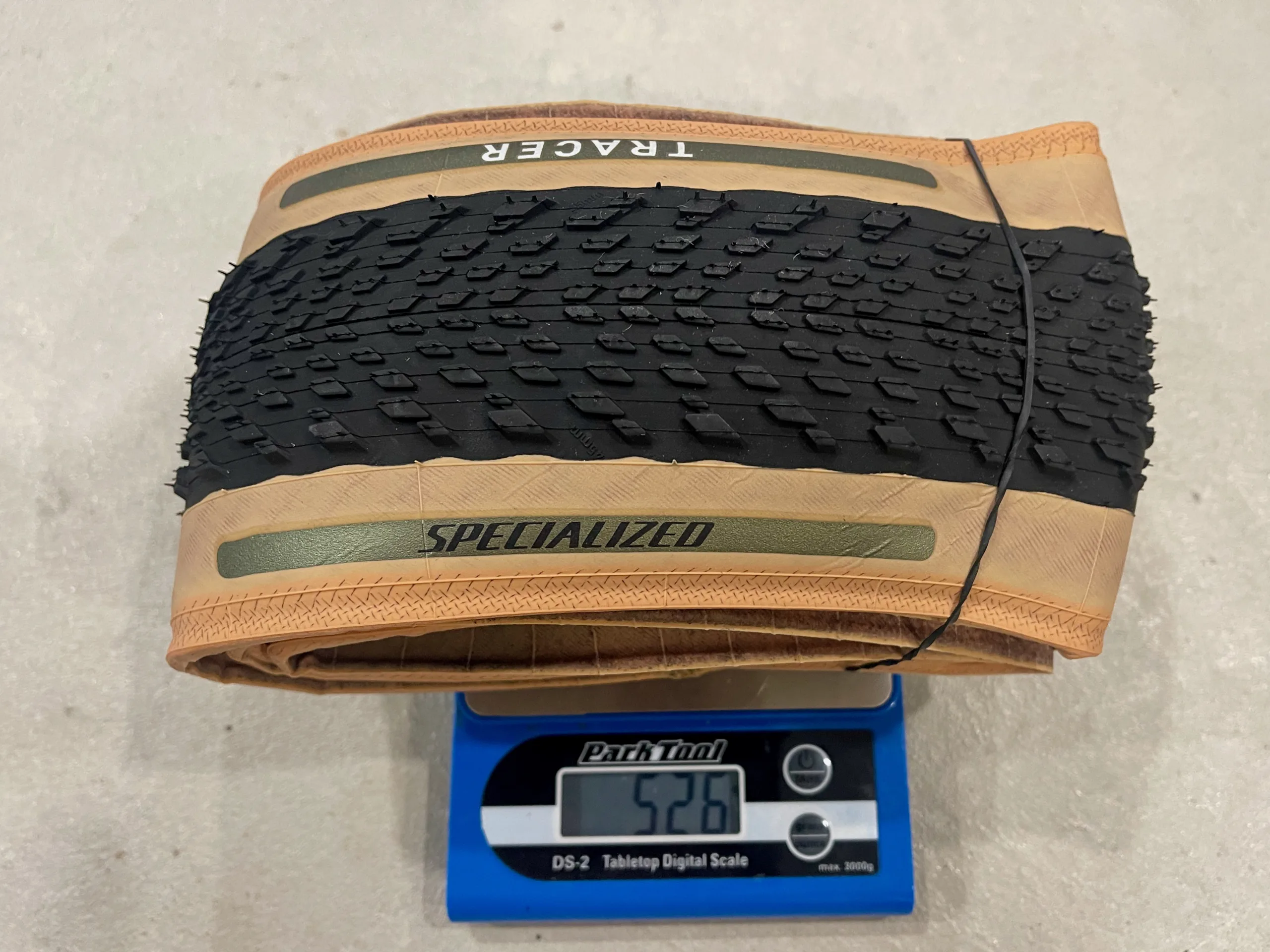 Specialized Road:gravel tires tracer 45mm weight