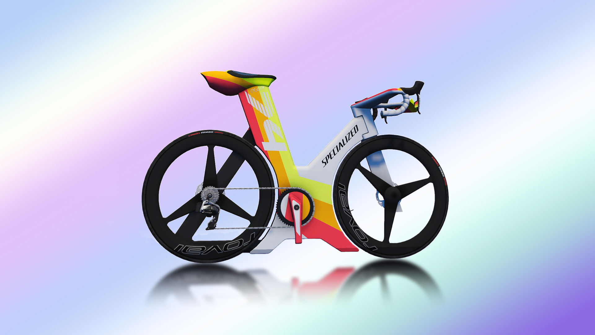 Zwift Halo Bikes Drop shop Spec 74