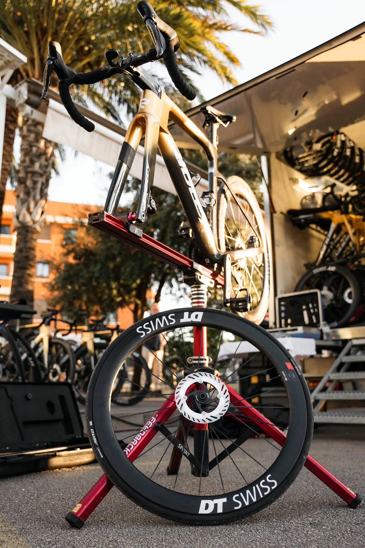 DT Swiss ARC 1100 50 SPO pro-replica aero carbon road wheels get huge logos, hand-built in Europe, just like for UNOP-X