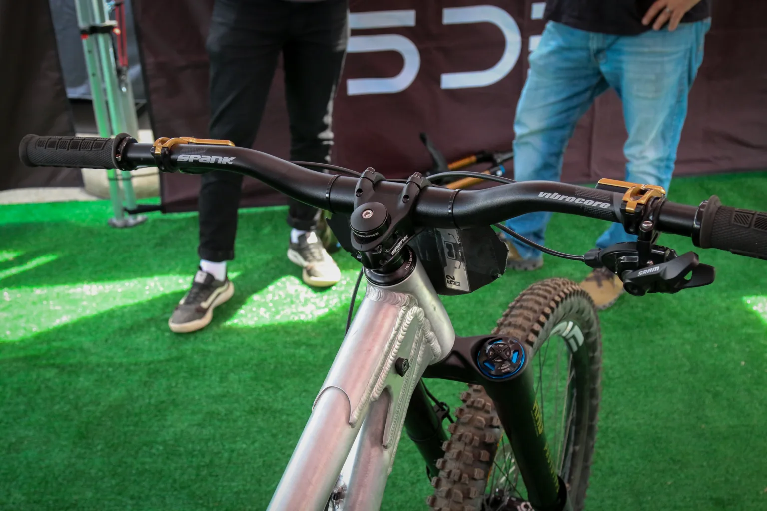 Fox RAD inverted suspension fork prototype spyshot sea otter