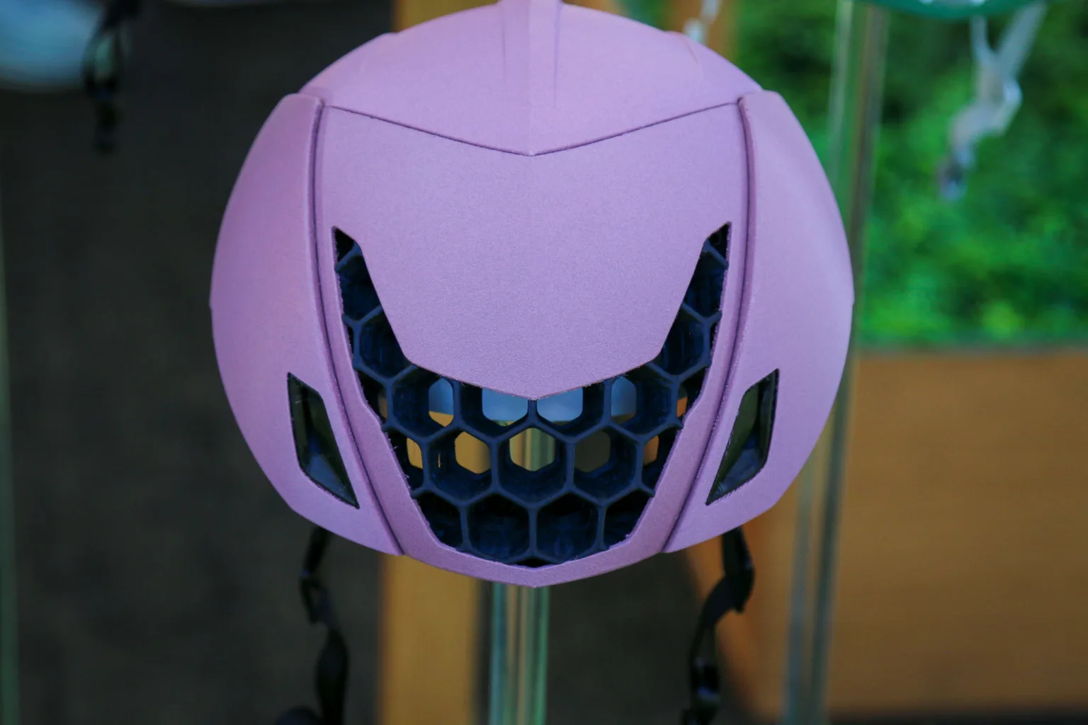 KAV RHOAN 3D Casco Aero impreso delantero Púrpura