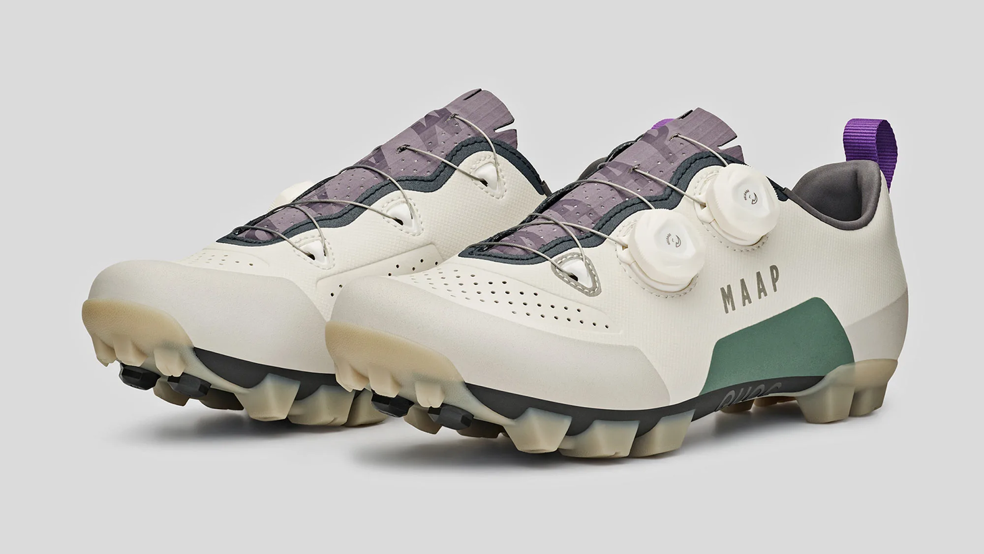 MAAP x QUOC Gran Tourer XC collab: limited edition carbon gravel bike shoe collaboration, pair