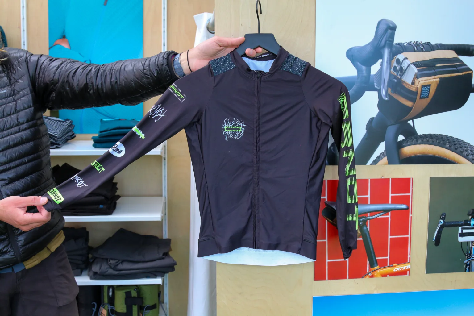 ornot loud cycling print