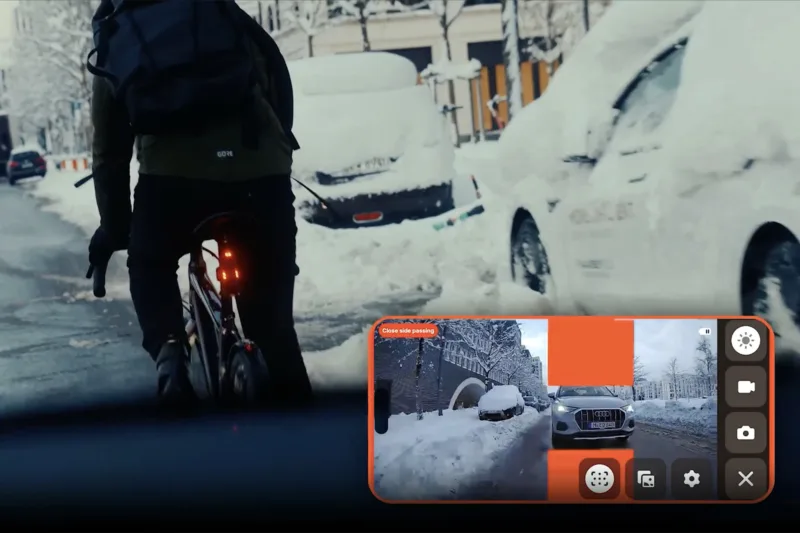 AI Powers The Beam’s New RS 1000 Live Rear-View Cycling Camera Ride Safety System