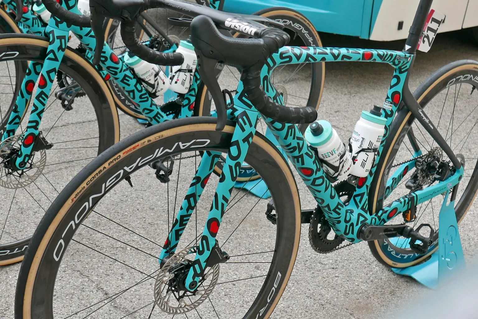 VF Group–Bardiani–CSF–Faizanè: DeRosa 70 Campagnolo Super Record WRL 13