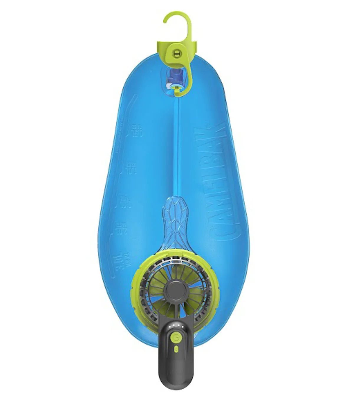 DRYE fan, in reservoir