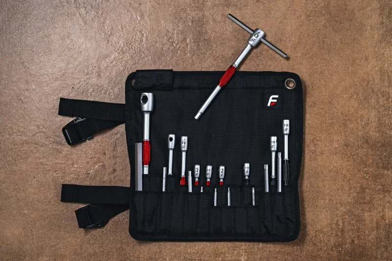 Feedback Spins Modular T-Handle Wrenches, Packable Kit  & Grip Whip Cassette Tool 
