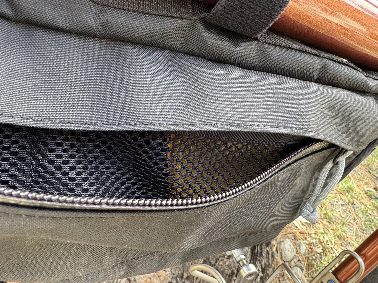 New Inside Line Equipment Frame Bag safe and sound