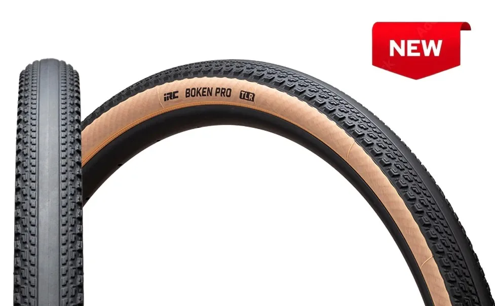 stock image of the new IRC Boken Pro gravel tire