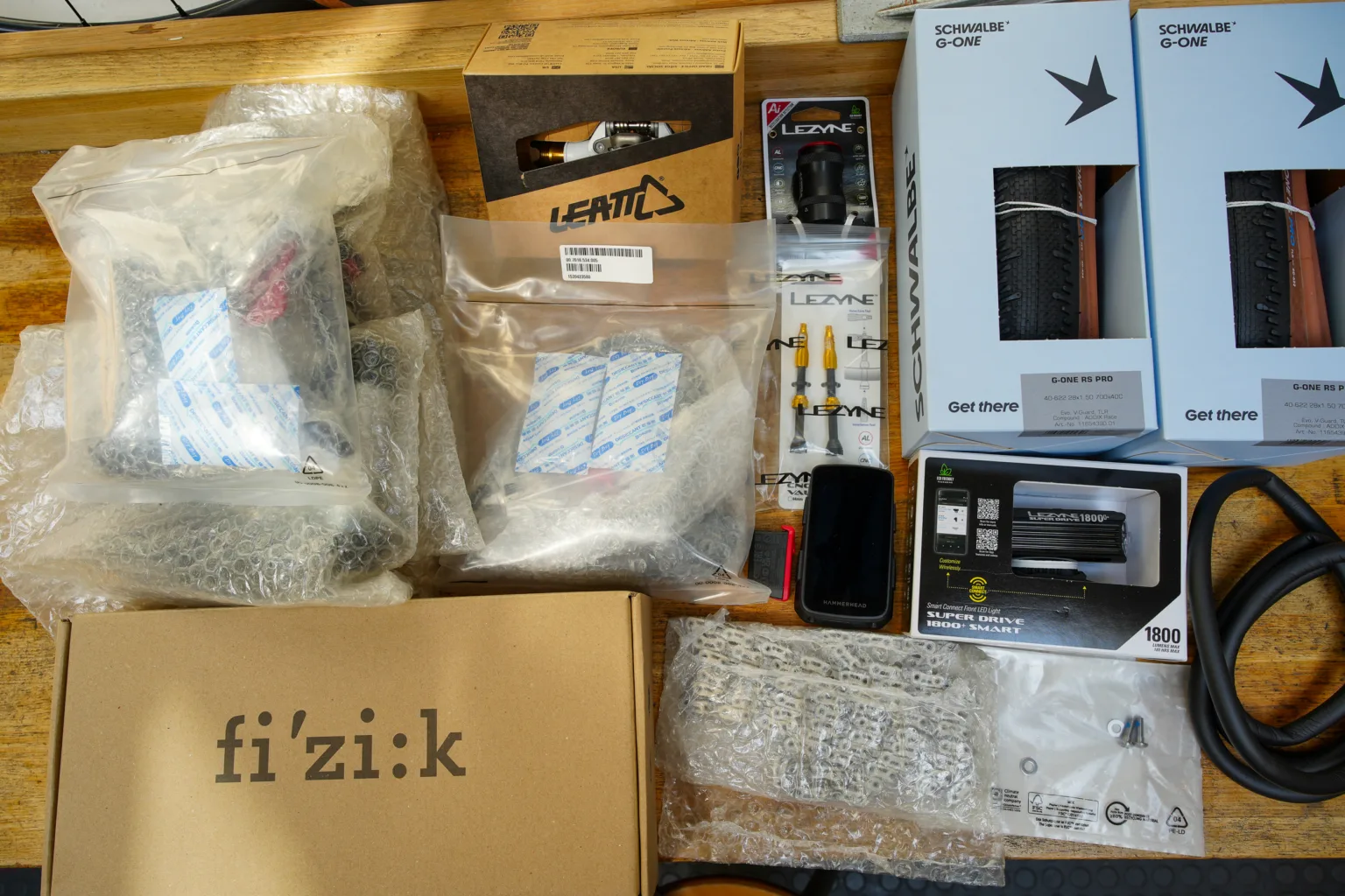 Open Upper Concept bike build kit