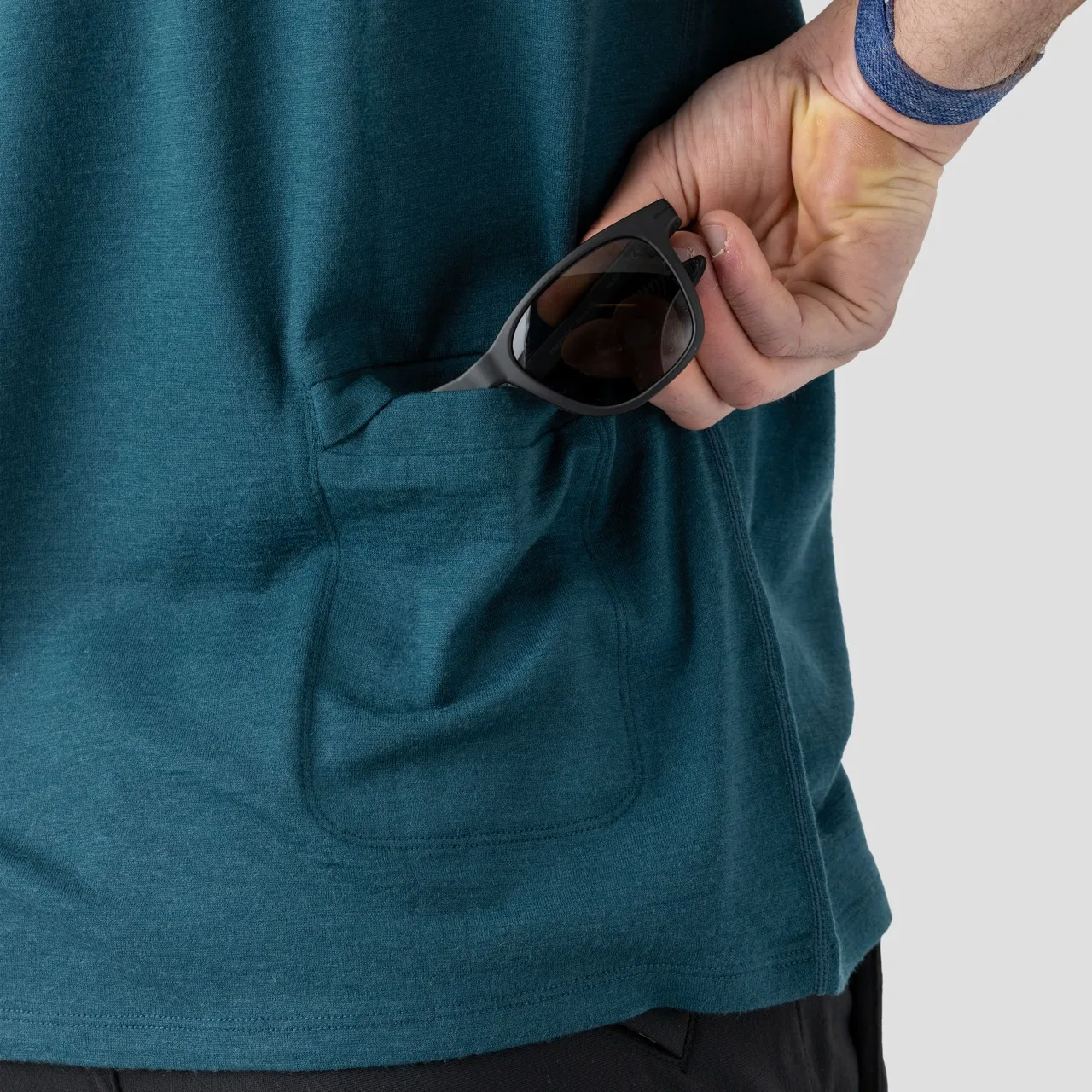 Ornot NuYarn Merino Riding Shirt rear pocket