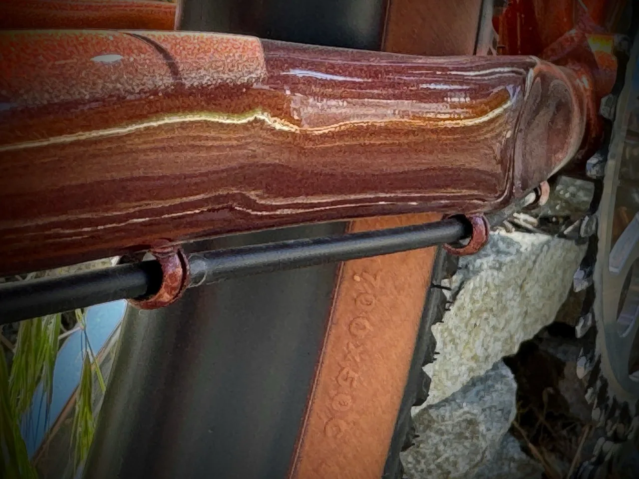 Review Wilde Rambler SL Gravel Bike Paul post shift housing