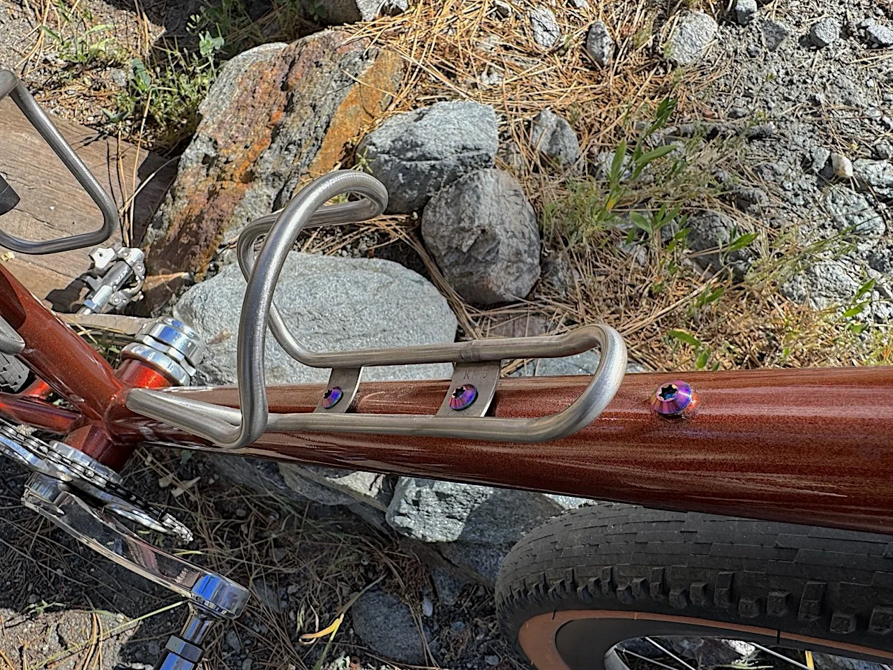 Review Wilde Rambler SL Gravel Bike Paul post three pack mount