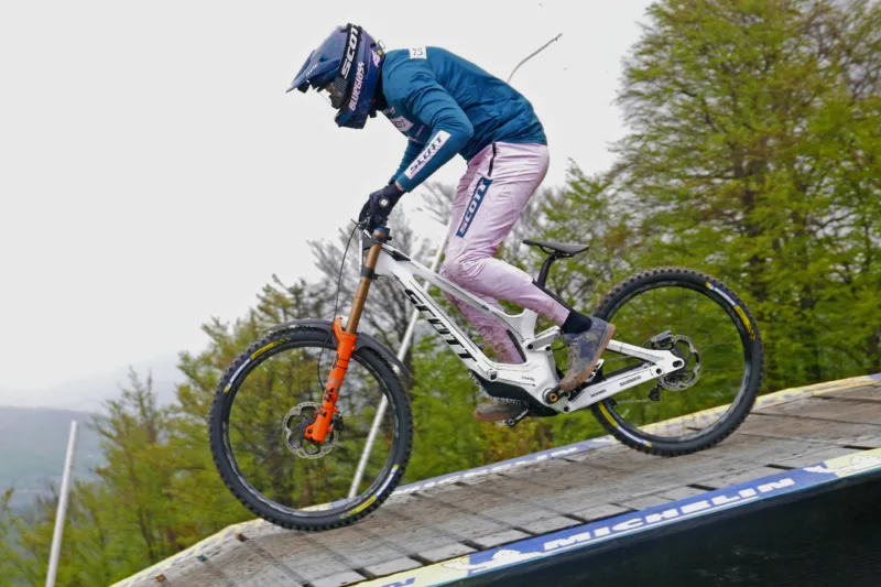 Spotted: Scott Gambler 6-Bar DH Prototype is Final Mountain Bike To Get A Bold Redesign