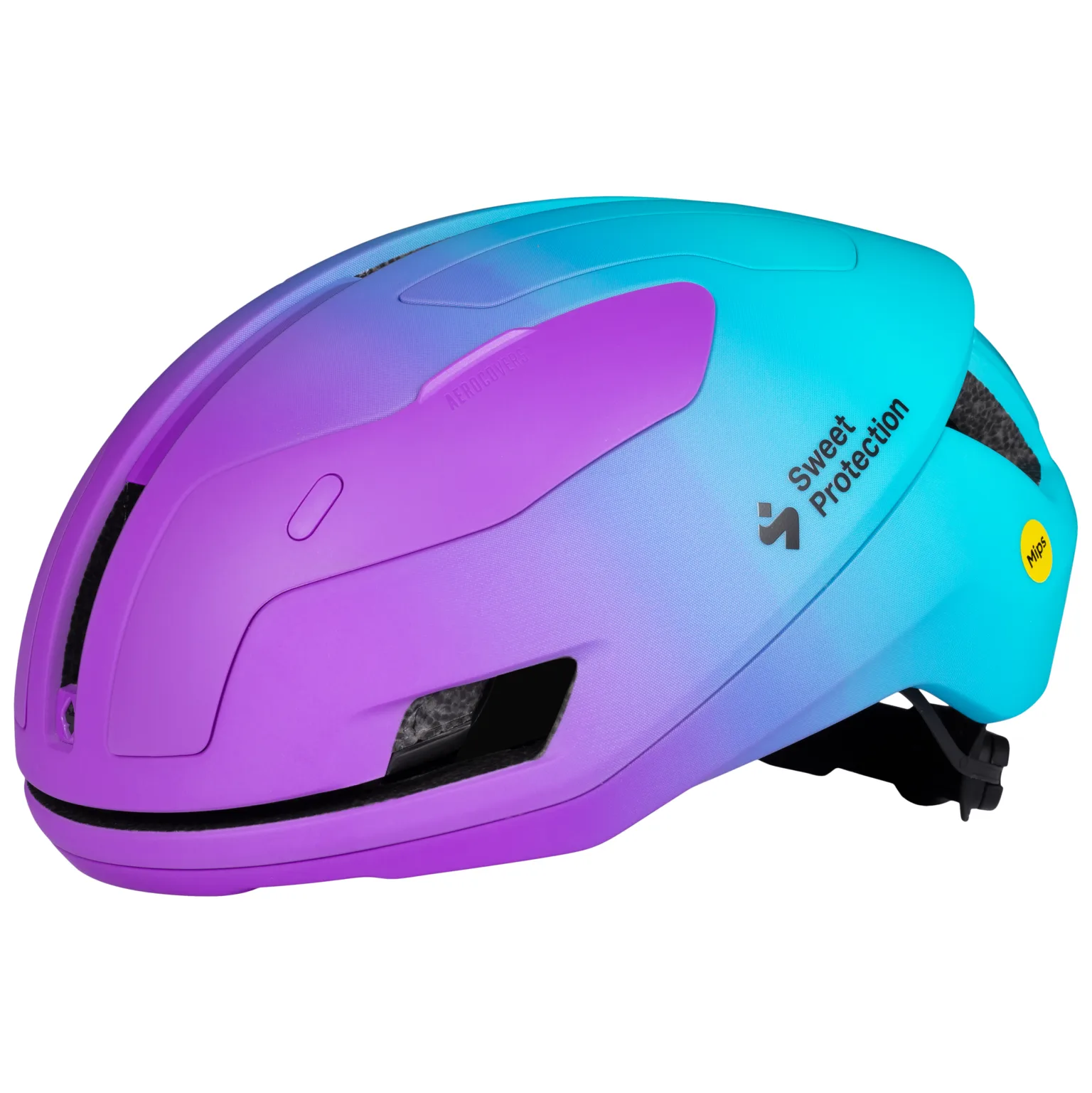 Sweet Protection Hyper Violet Summer Color Drop aero covers on