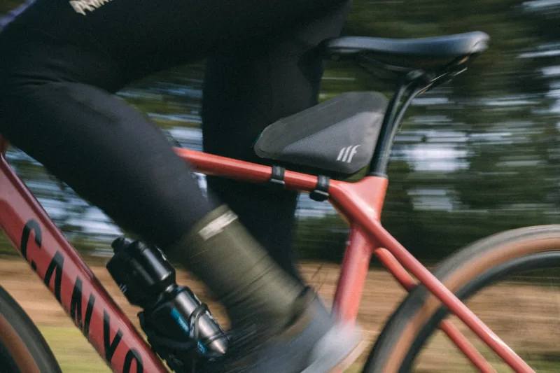 Tailfin Brings Cargo Closer With Tiny Triangular Rear Top Tube Bag