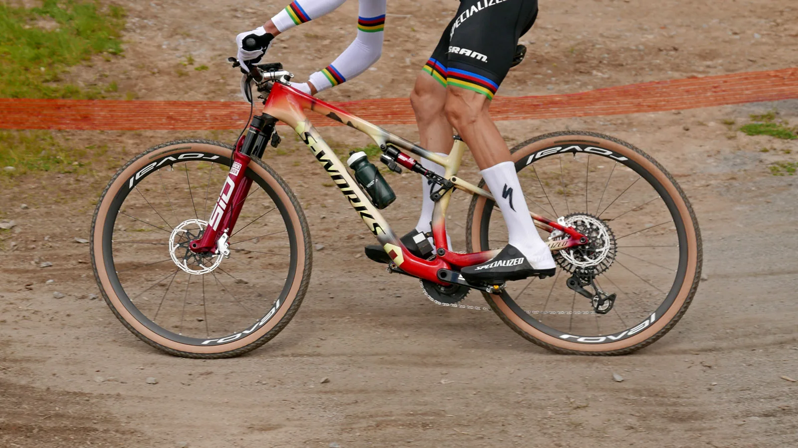 racing on hardpack dirt, XCC World Cup Nove Mesto prototype fast cross-country tire development and race testing