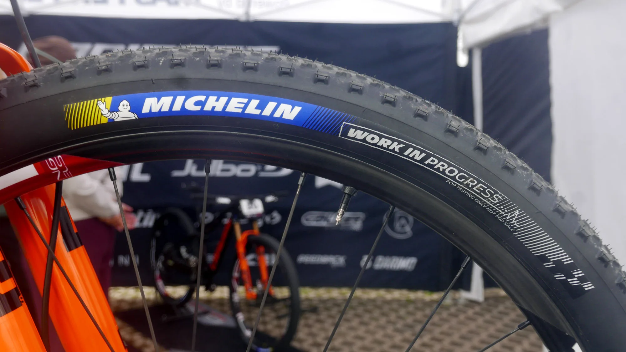 Michelin Work In Progress, XCC World Cup Nove Mesto prototype fast cross-country tire development and race testing