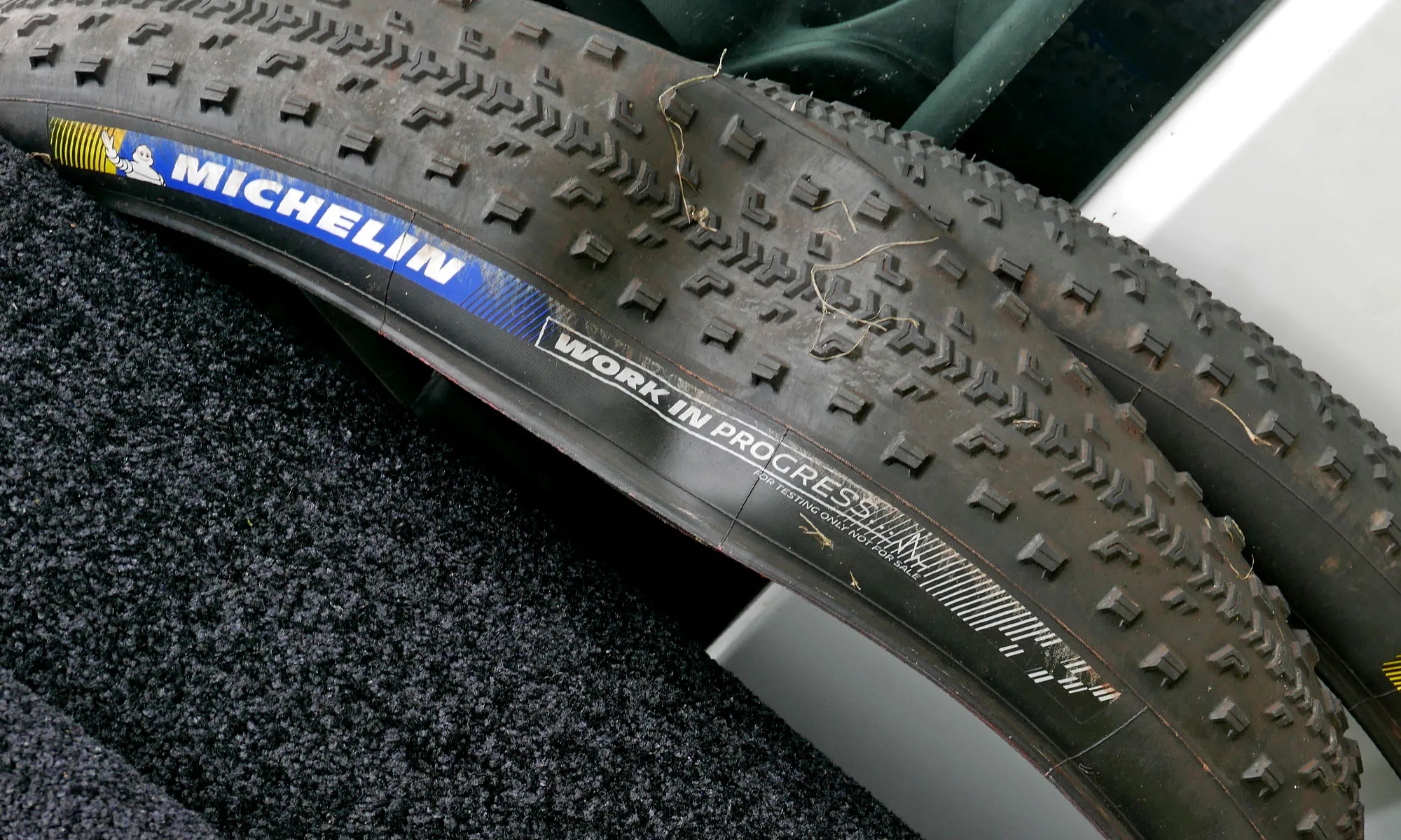 new Michelin Jet XC3?, XCC World Cup Nove Mesto prototype fast cross-country tire development and race testing