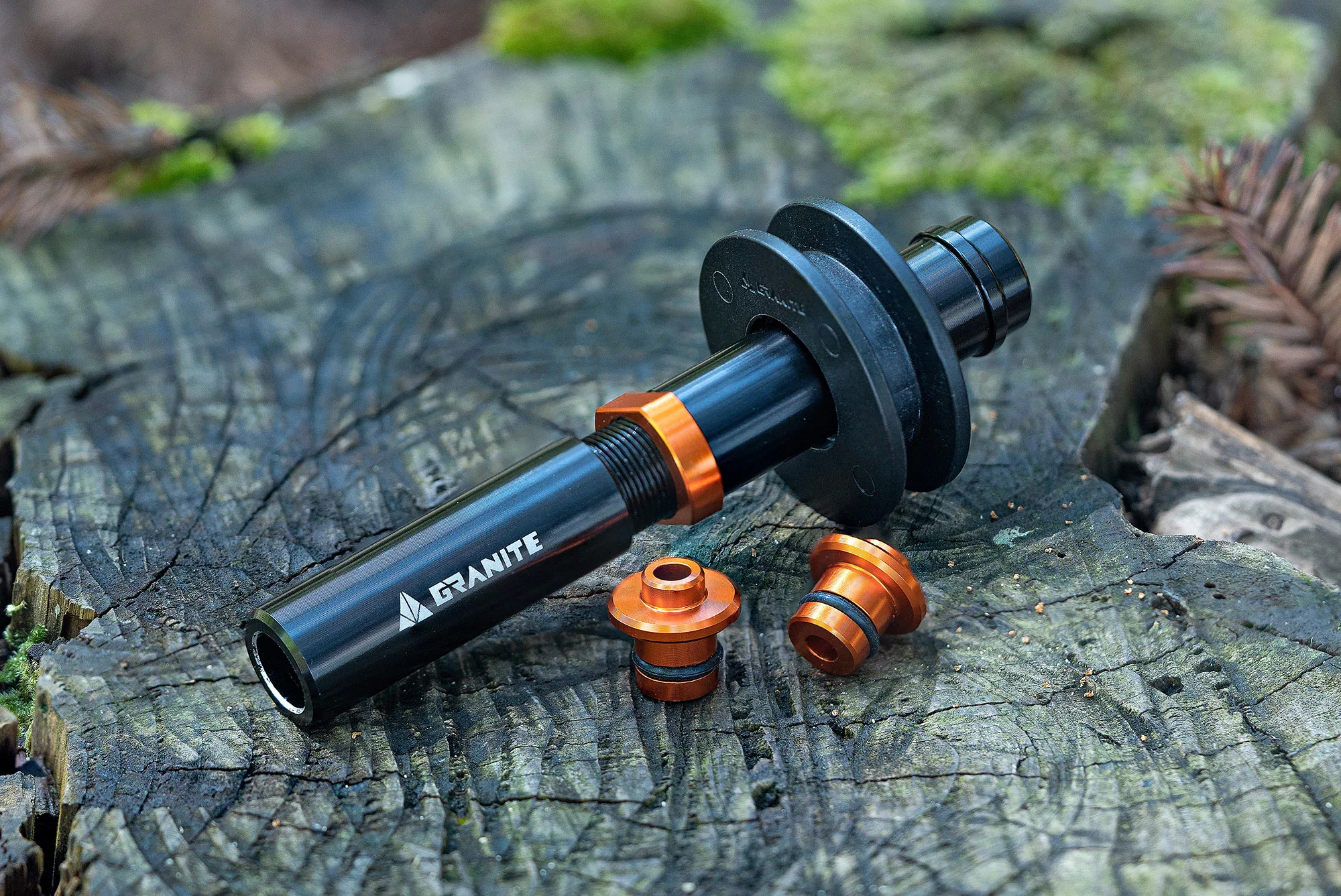 granite designs chaindock dummy hub shown in nature.