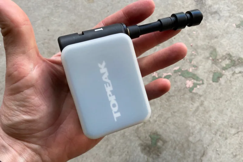 The Topeak E-Booster Digital Inflator is a Palm-Sized Powerhouse: Review