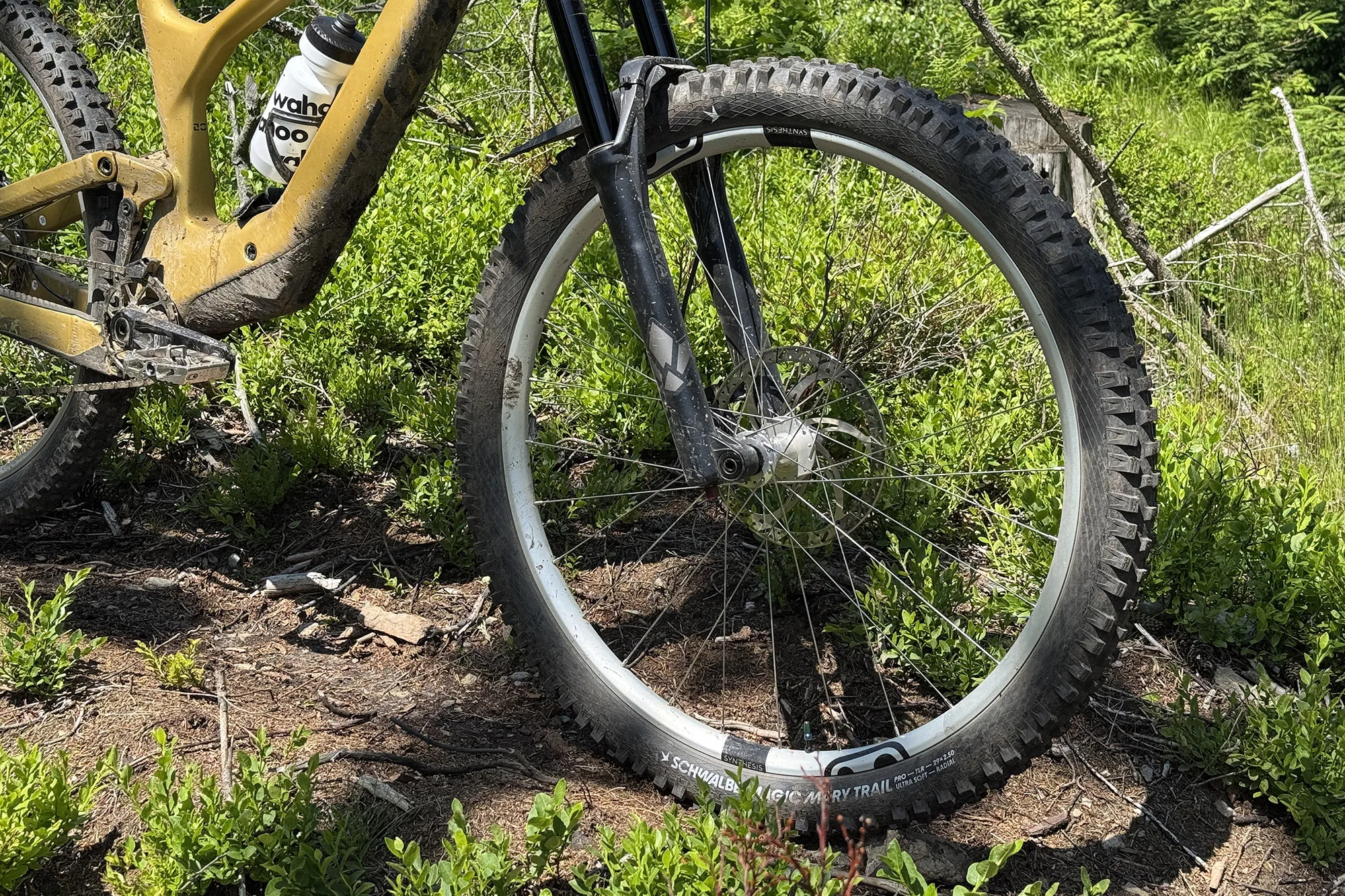 Review: Crankbrothers Synthesis Enduro 2.0 Alloy aluminum MTB wheelset, on trail
