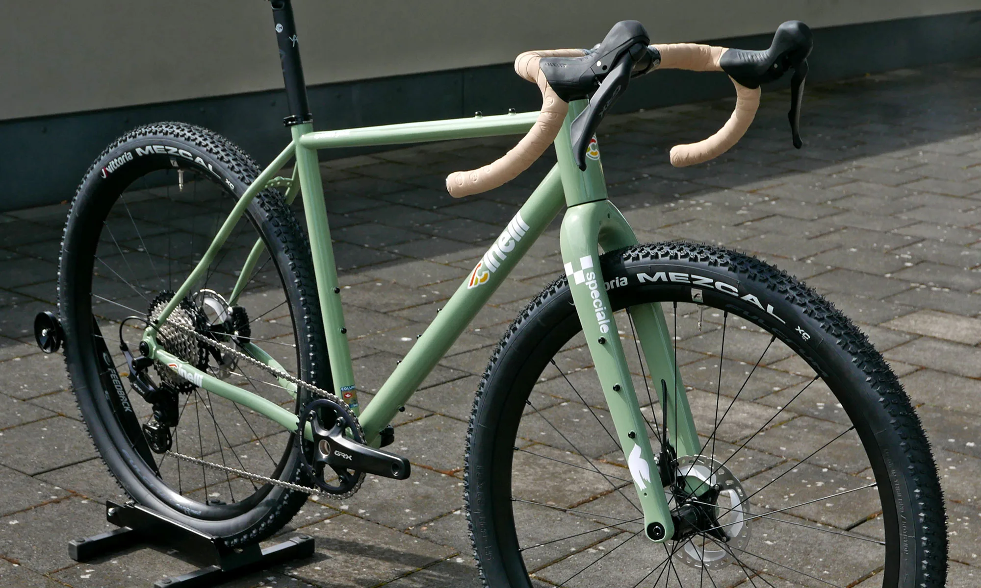 2026 Cinelli Speciale Gravel steel adventure bike, limited Eurobike Agave edition, complete