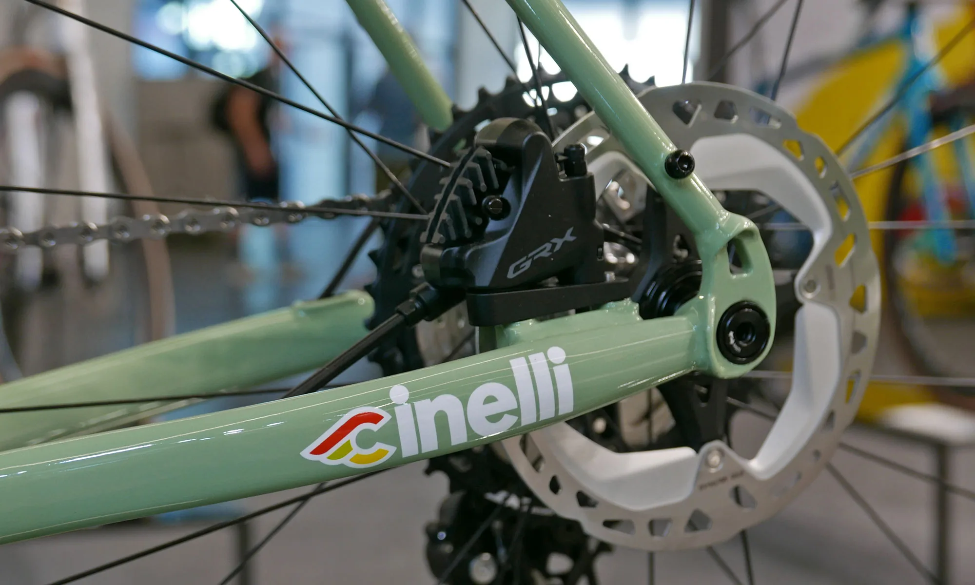 2026 Cinelli Speciale Gravel steel adventure bike, limited Eurobike Agave edition, FM160 brakes 12mm thru-axle