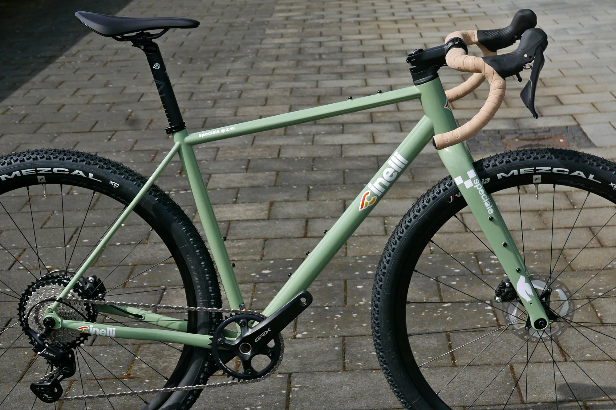2026 Cinelli Speciale Gravel steel adventure bike, limited Eurobike Agave edition, frameset