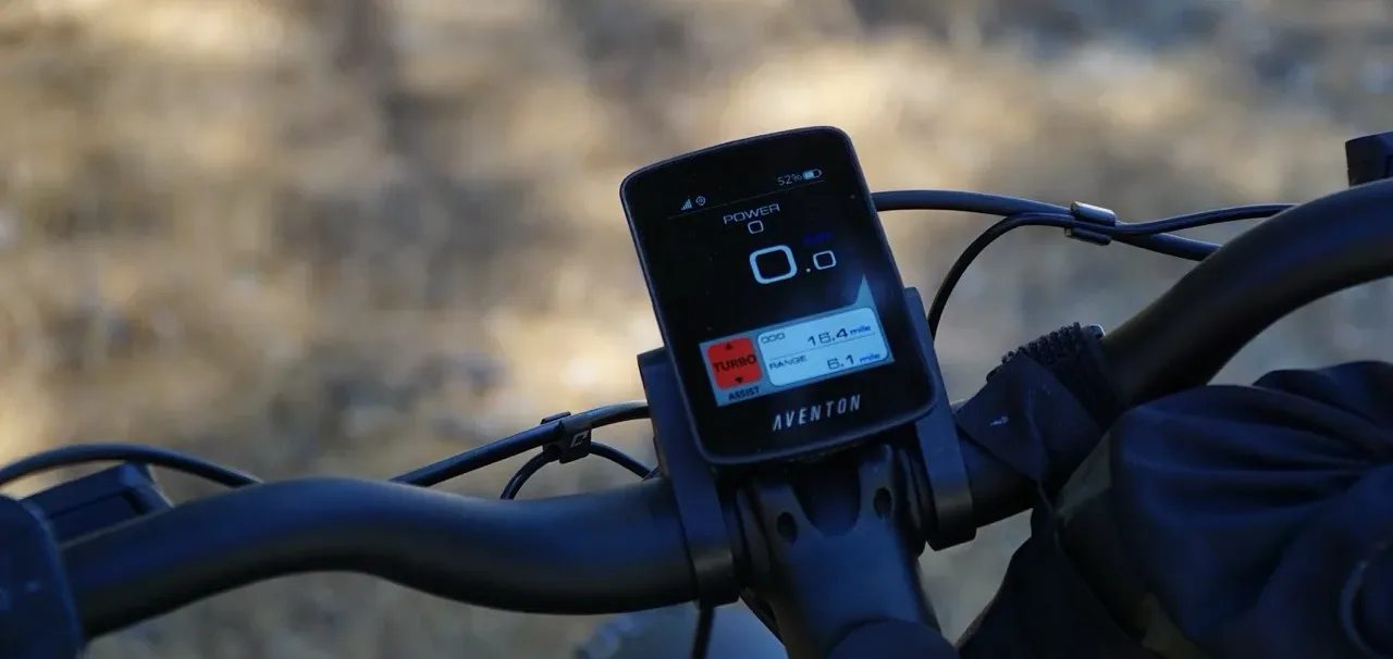 Aventon Aventure M display unit