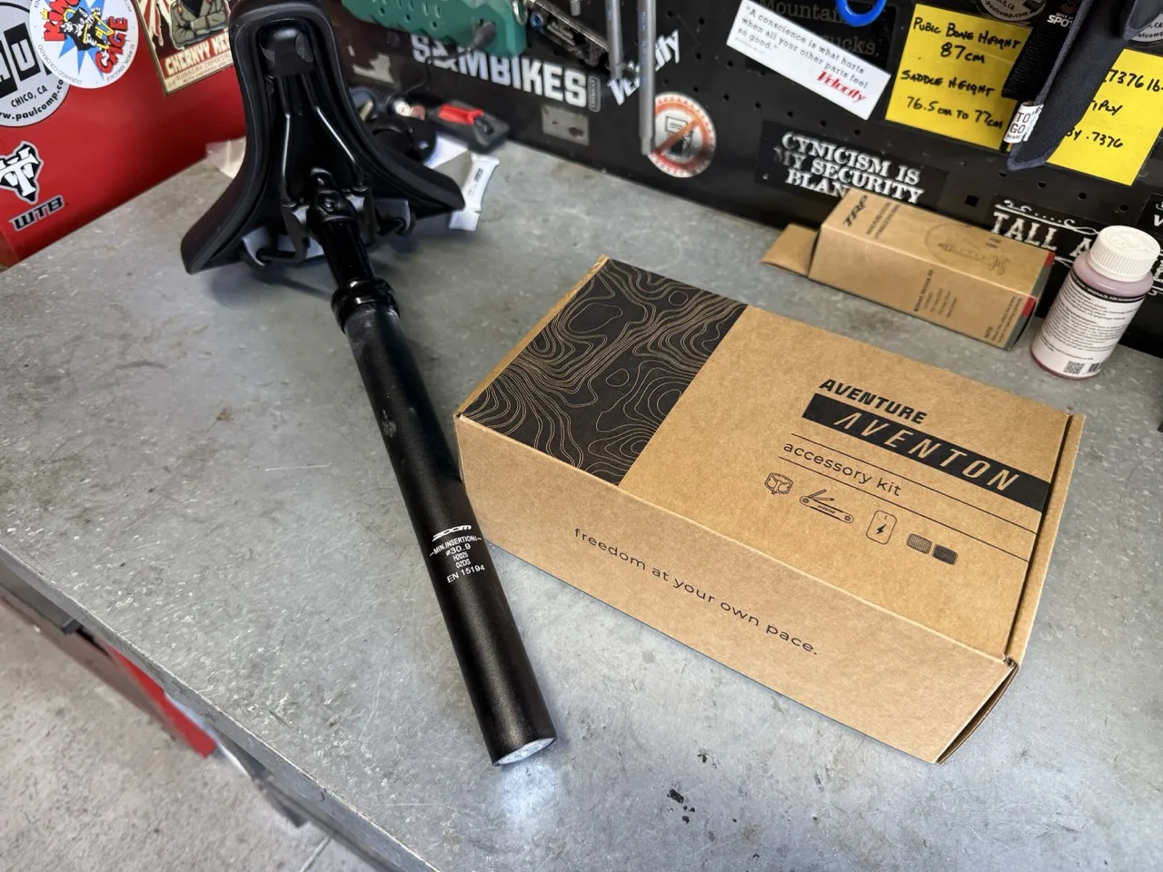 Aventon Aventure M seat and kit