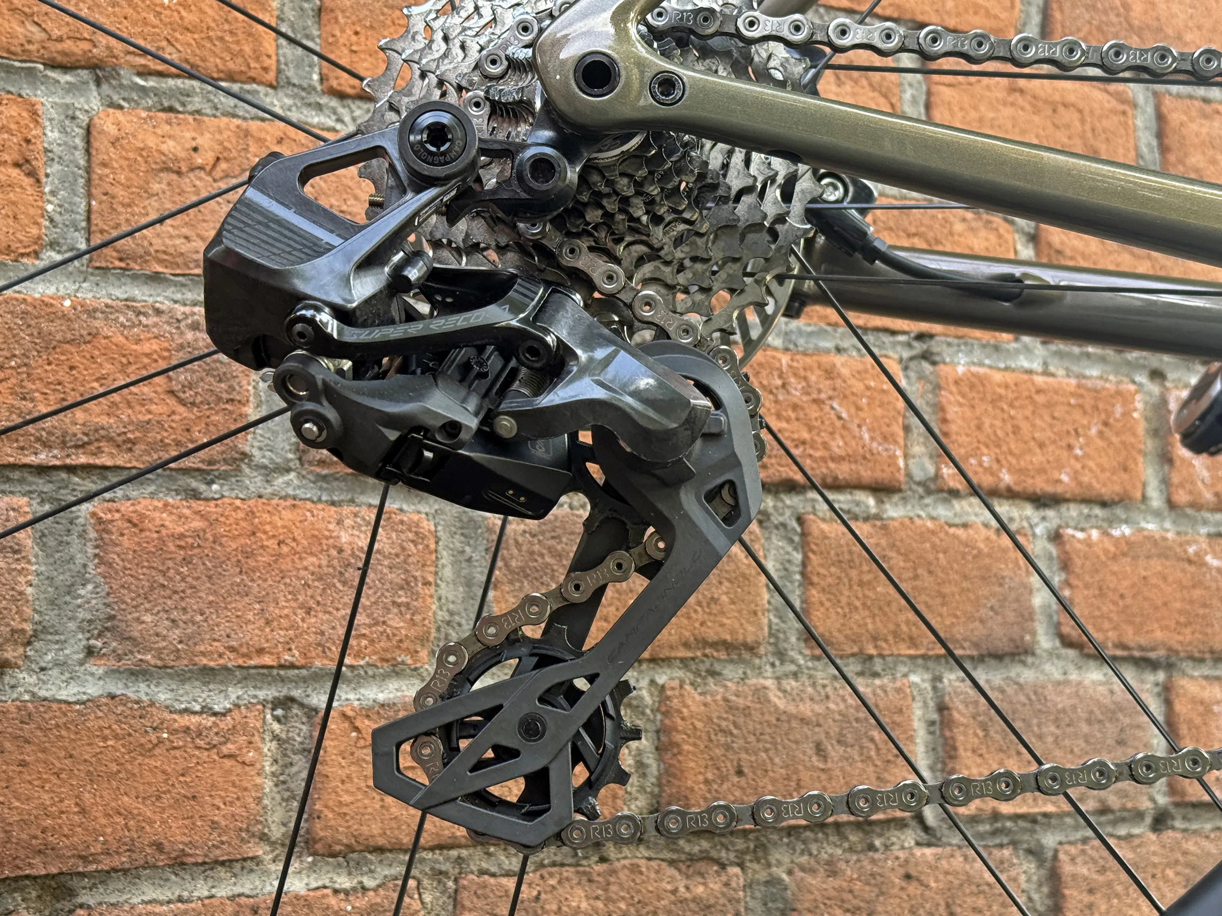 Campagnolo Super Record 13 is a lighter, faster & more affordable wireless 2x13-speed road groupset, rear derailleur