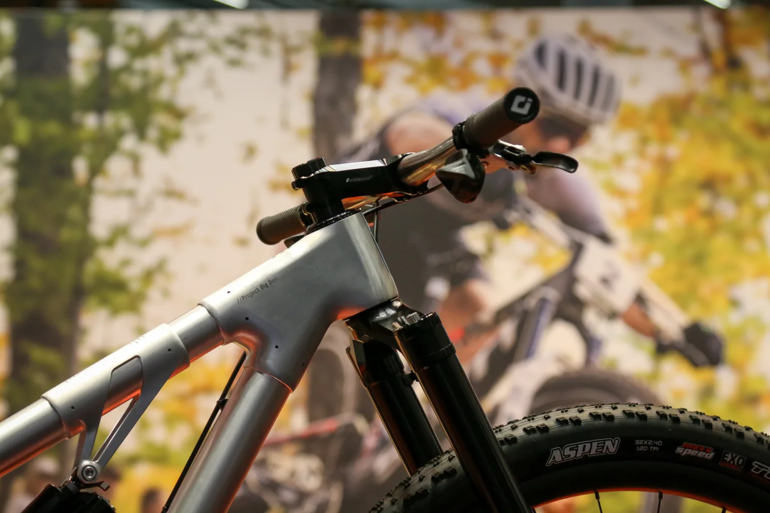 Negative stem on 32" mtb