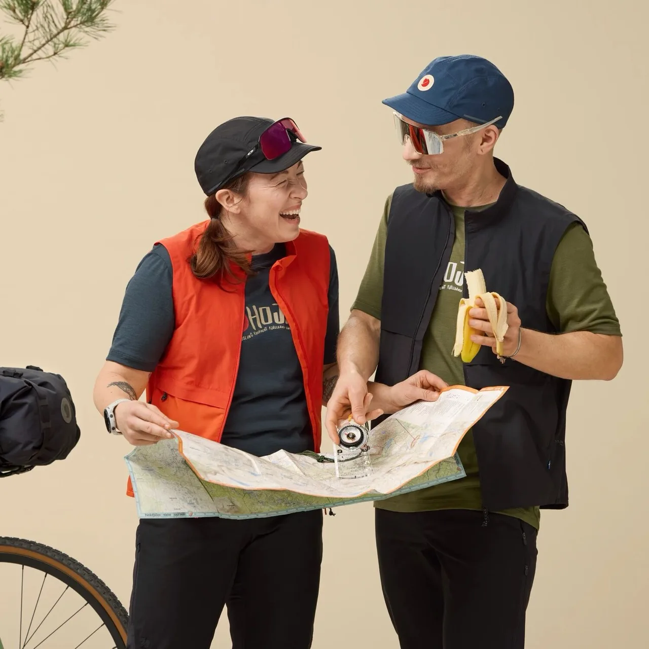 Fjallraven Hoja Collection Advventure Vest mapping