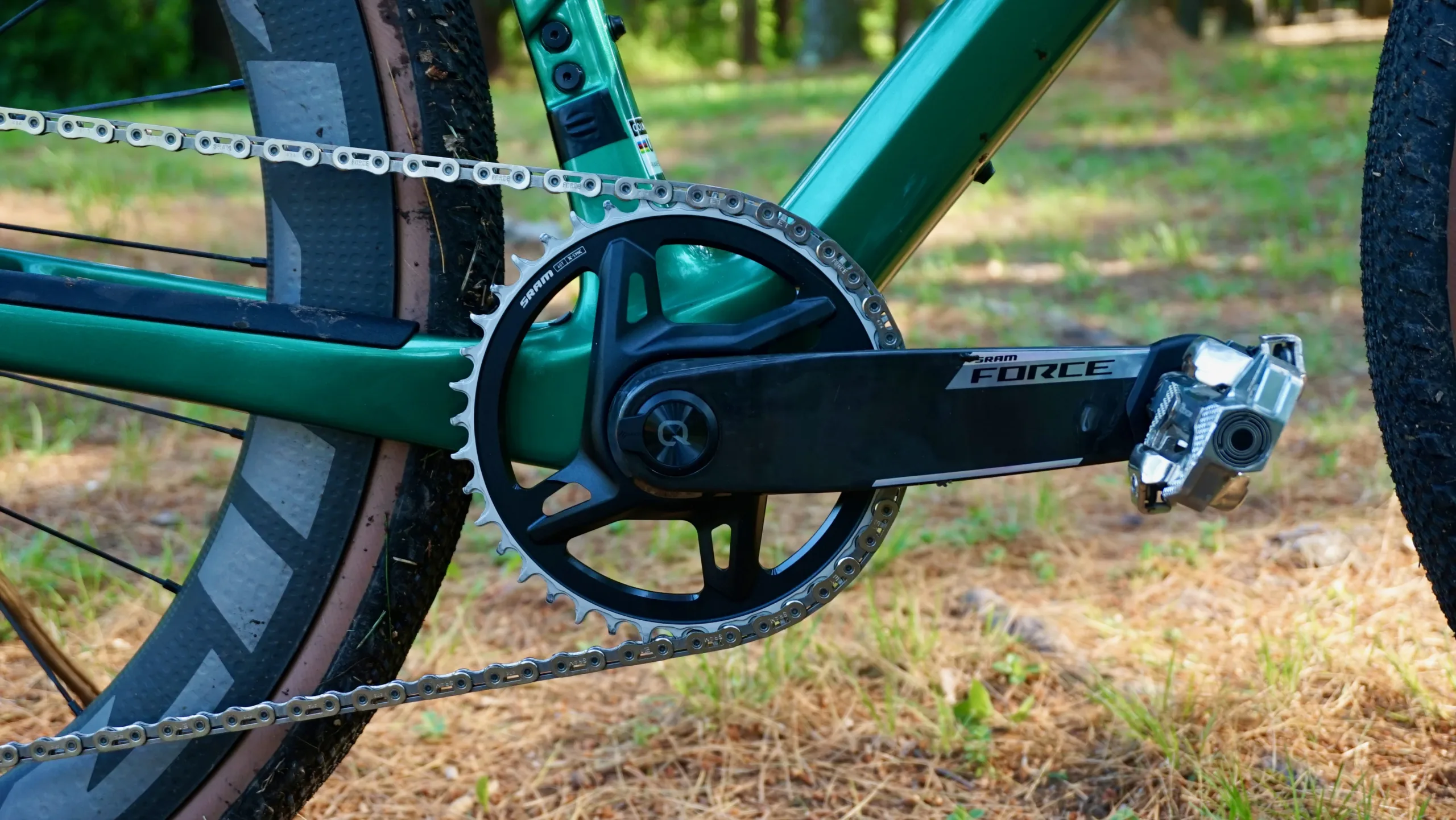 Force AXS XPLR Colnago gravel crankset