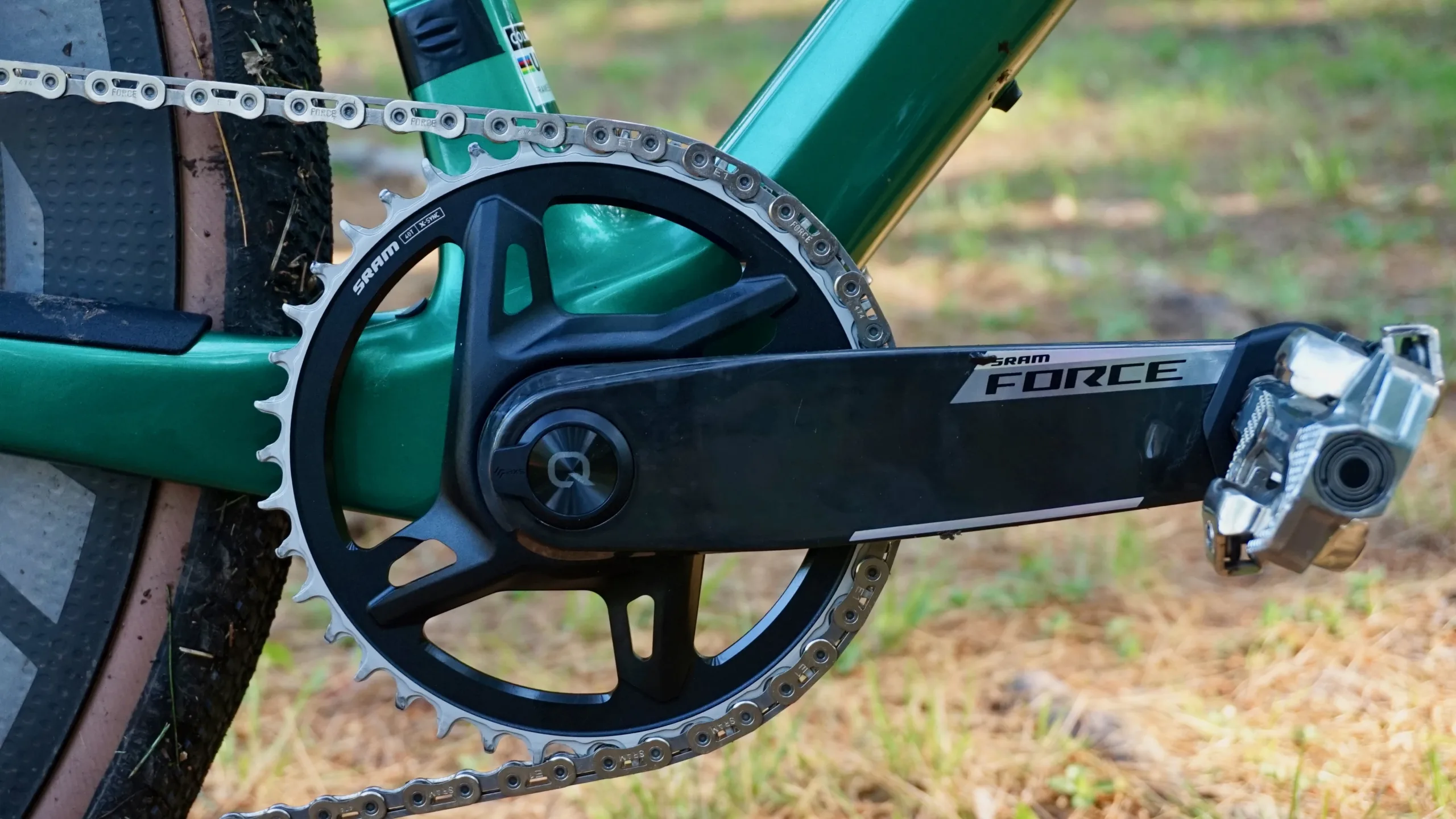 Force AXS XPLR Colnago gravel full crankset