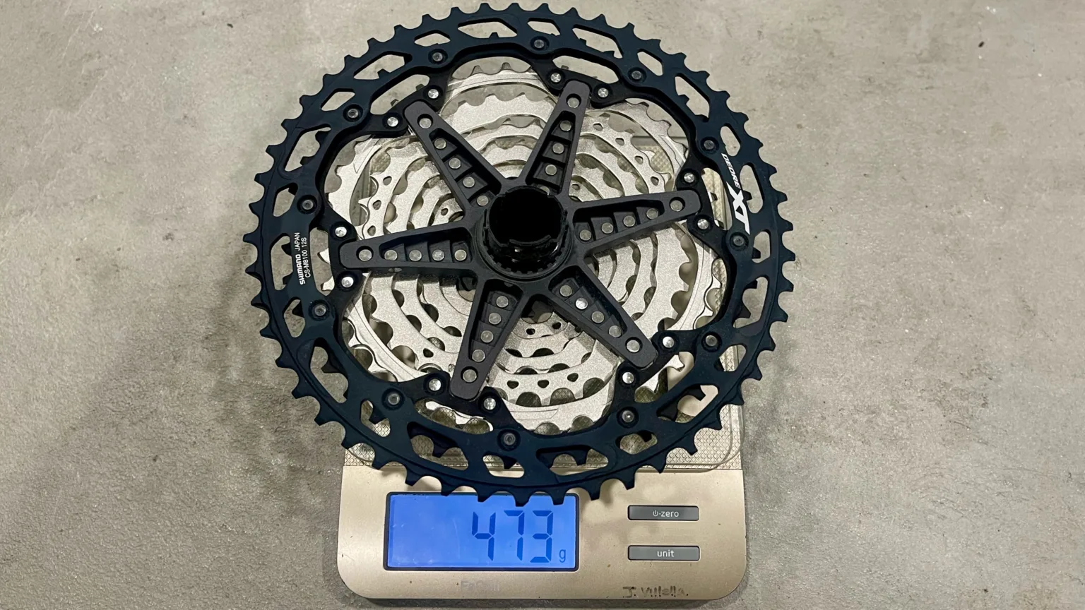 GRX cassette weight