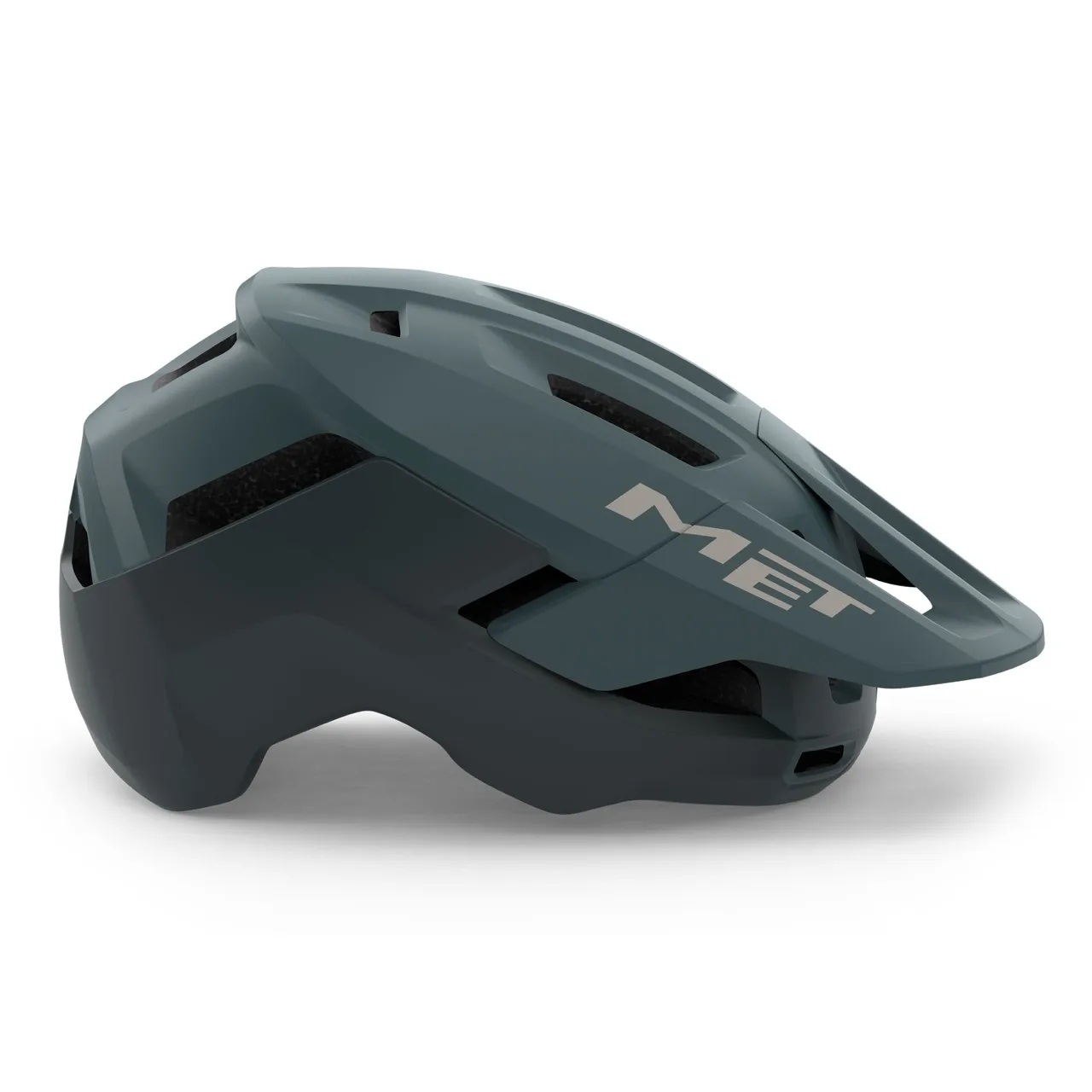 MET Terrae MTB Helmet stone blue full side