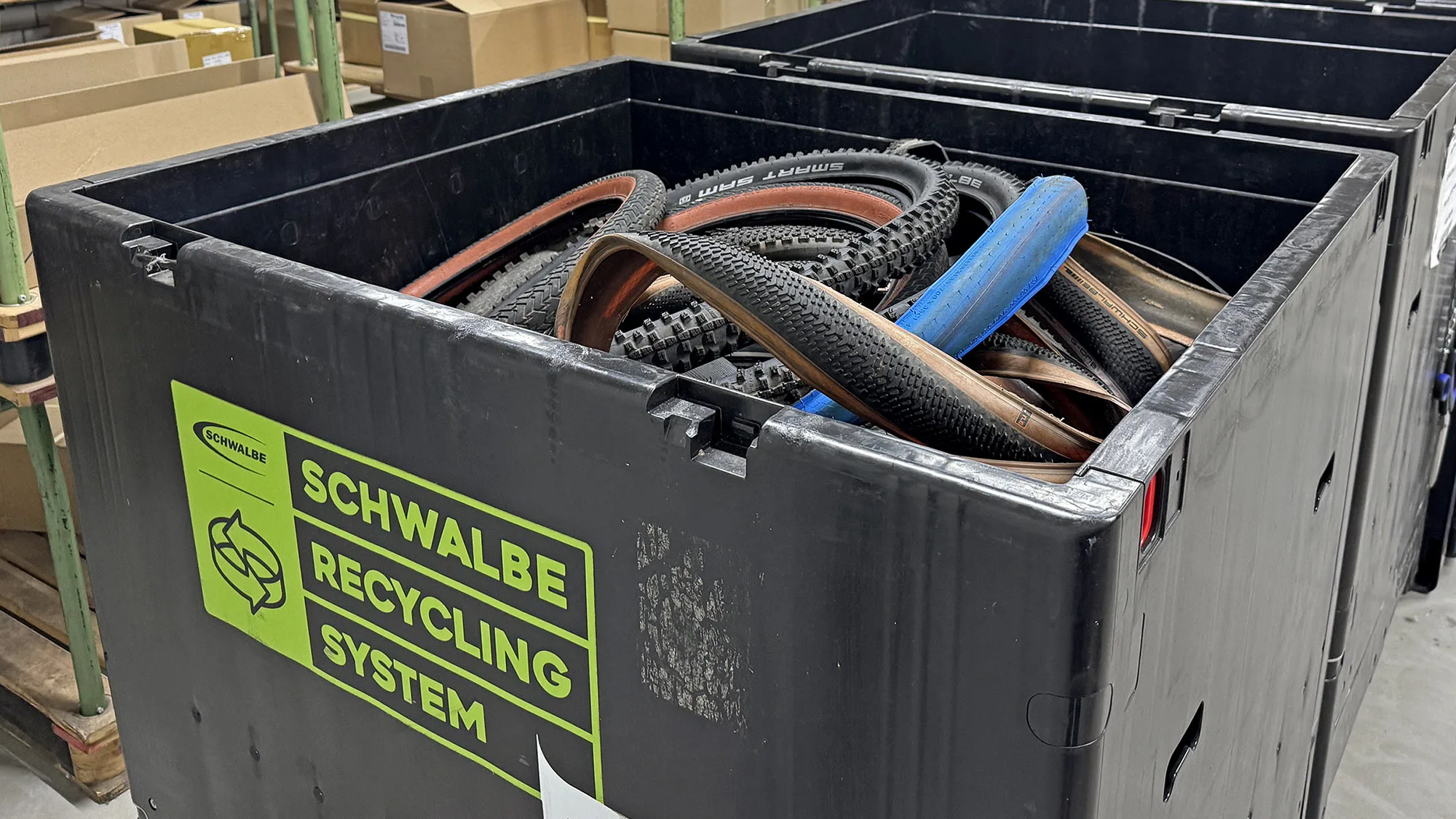 Los tubos internos de bicicleta Schwalbe Aerothan de nuevo y mejorado son más ecológicos, reciclaje de neumáticos para bicicletas