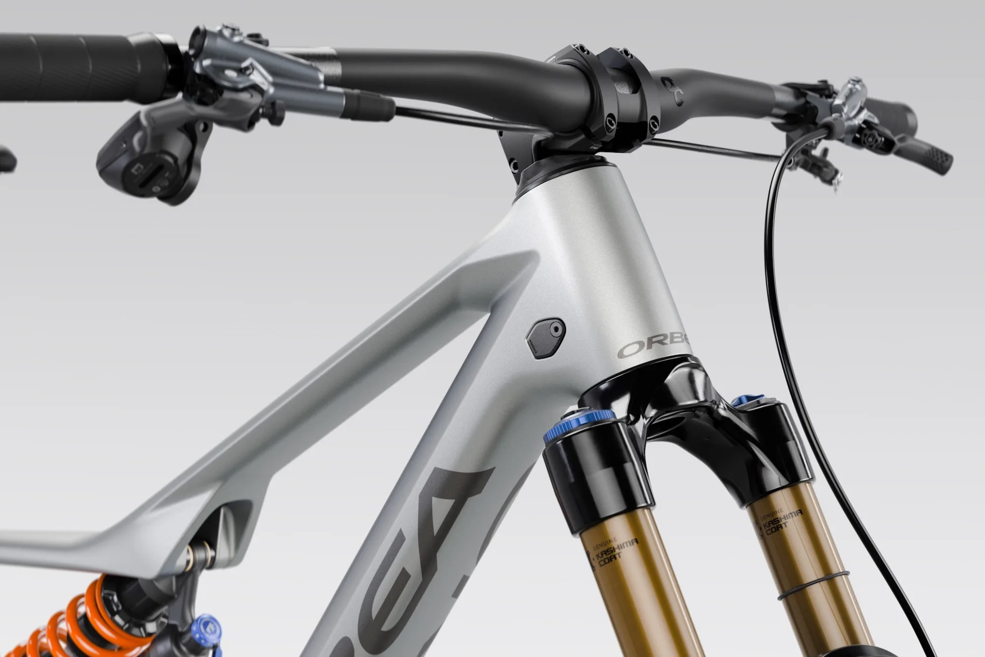 stock image showing through-headset cable routing as well as the cable ports on the frame.