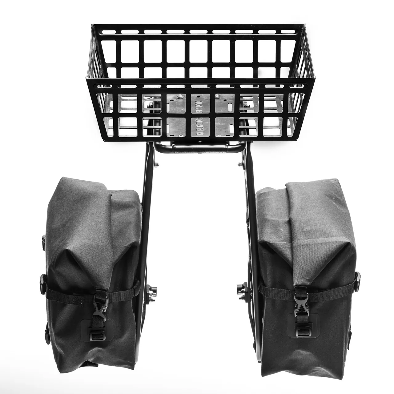 Old Man Mountain Impala Lowrider Rack with basket
