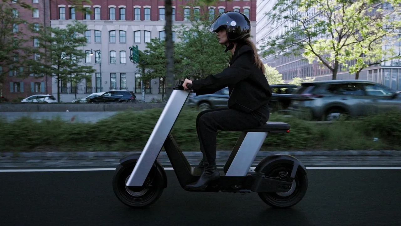 Olto Bike Lane Vehicle in city