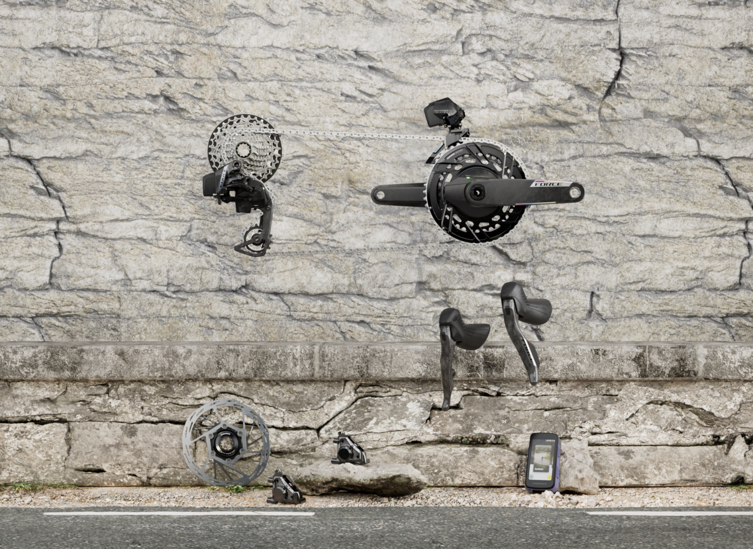 SRAM Updated Force & Rival AXS road force