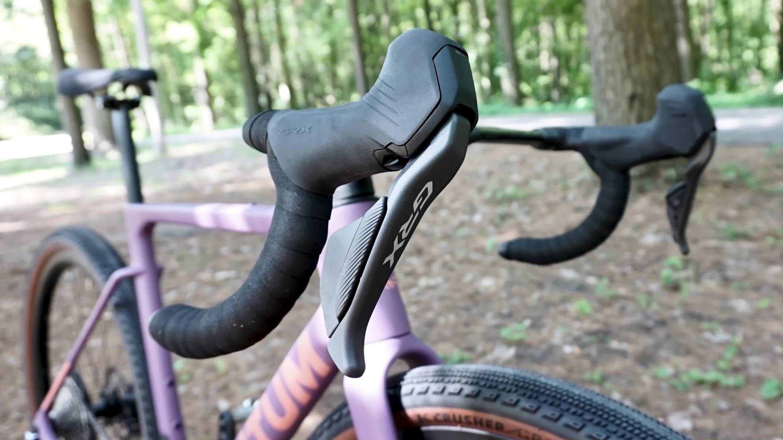 Shimano GRX Wireless Ventum GS1 both shifters